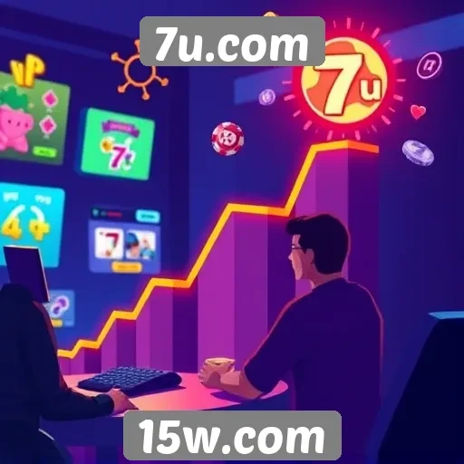 História do crescimento do 7u.com no mercado de jogos