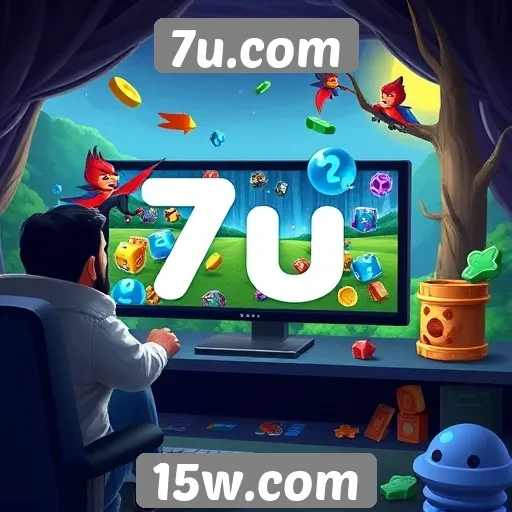 Popularidade crescente de jogos online na 7u.com