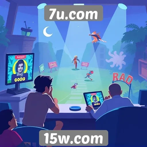 Experiência de usuário no site de jogos 7u.com