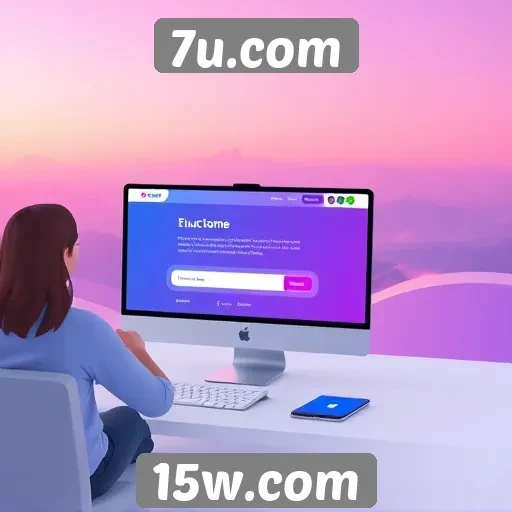 Interface e experiência do usuário em 7u.com