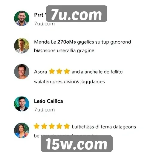 Avaliações de usuários sobre o 7u.com